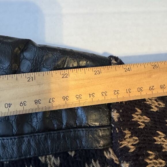 VTG Jackie Vital Sweater Men's Small 80s Geometric Bad Boyz Cosby Y2K Streetwear - Picture 5 of 11